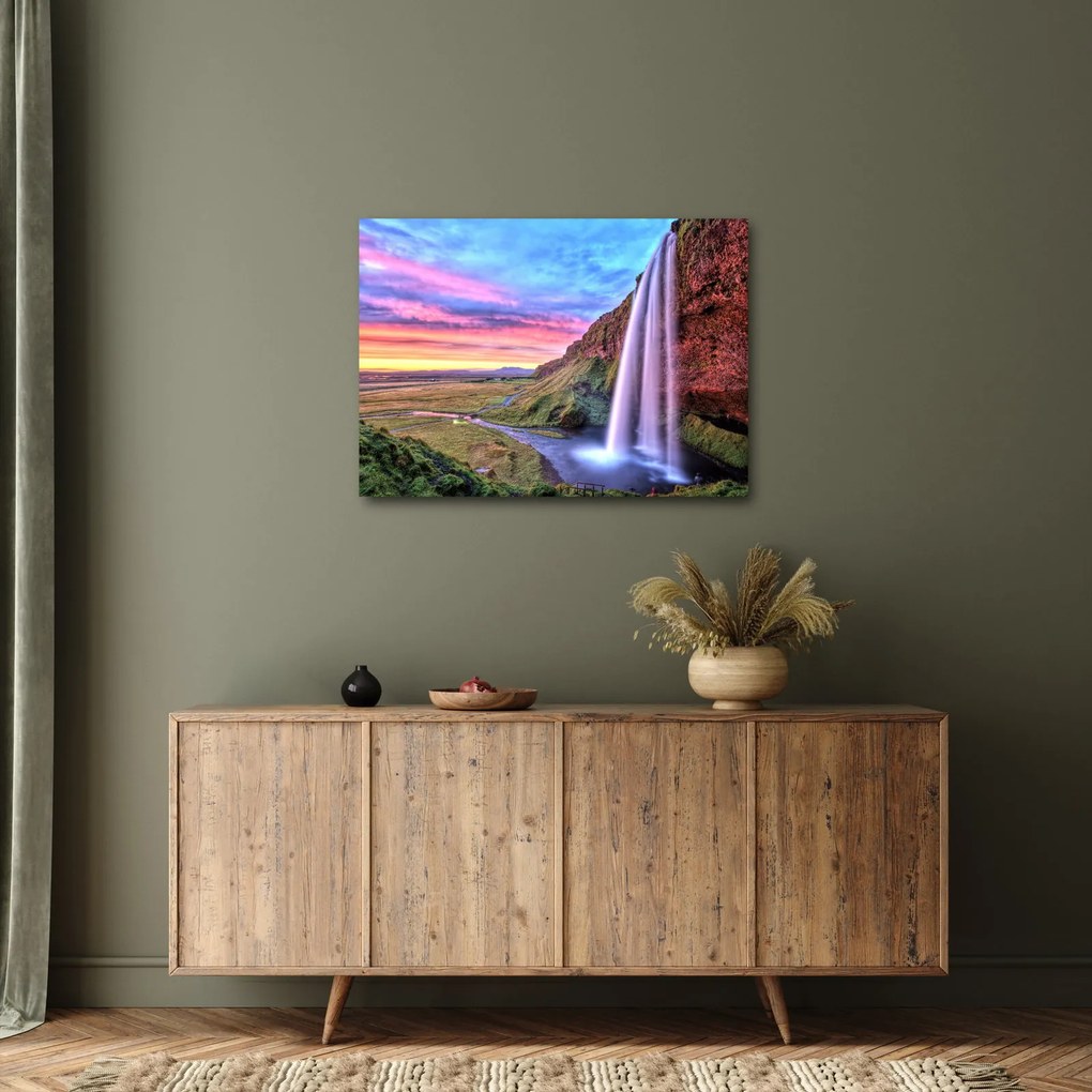 Kép - Seljalandsfoss vízesés (70x50 cm)