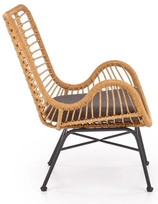 Ikaro kerti szék, rattan