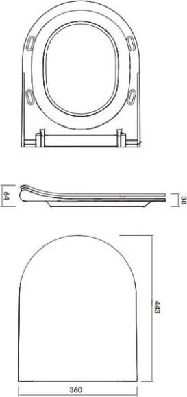 Falra szerelhető WC + CITY OVAL WC-ülőke + SIGMA nyomólap + beépíthető szerelőváz + alátét