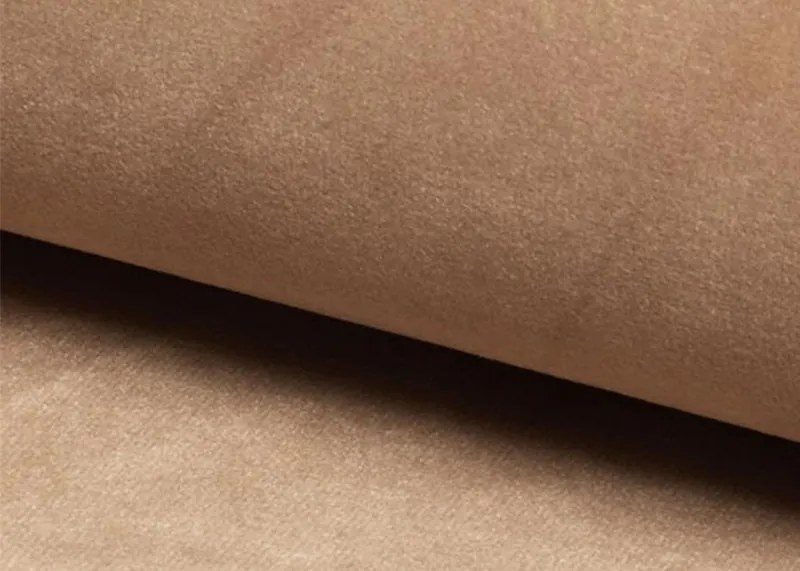 MAZZONI EXPORT ARNO Bézs (Bluvel 28 szövet) - MODERN KÁRPITOZOTT ÉTKEZŐSZÉK NAPPALIBA/ÉTKEZŐBE VELVET FOGANTYÚVAL