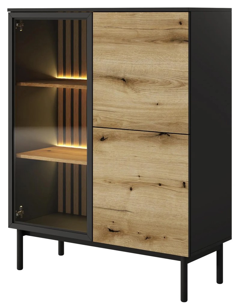 Vitrin Lenge II (fekete + coast evoke tölgy). 1097465