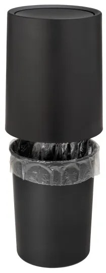 WENKO 25208100 - ATRI kosár 21x25,5 cm fekete