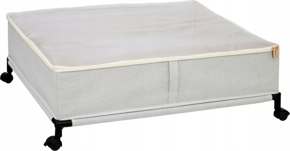 Ágyrács Válaszfalakkal És Kerekekkel Poliészter 66X60X22CM