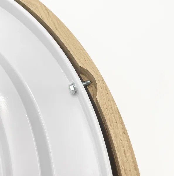 Brilagi - LED mennyezeti lámpa CARVALHO 4xE27/60W/230V tölgy, átmérő 57,5 cm