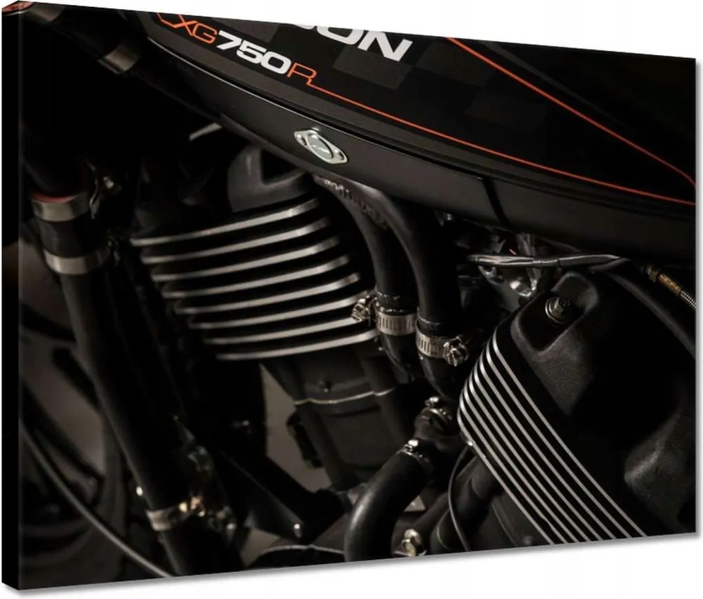 Vászonkép 40x30 Harley Davidson Motorkerékpár