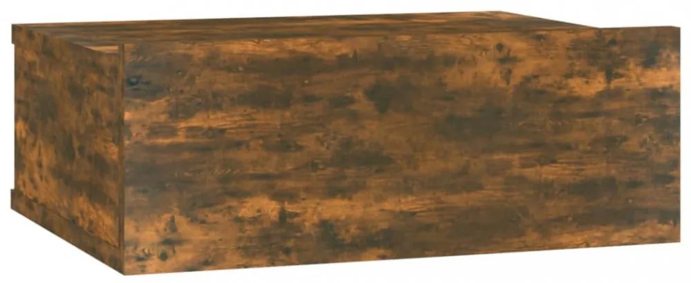 2 db füstös tölgy színű függő éjjeliszekrény 40 x 30 x 15 cm