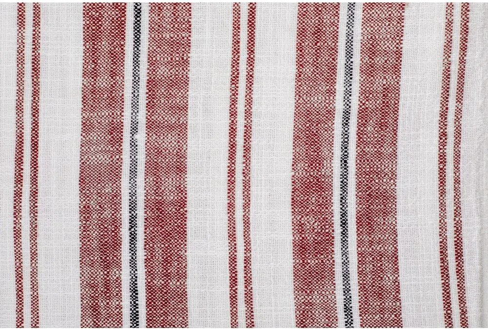 Terrakotta színű pamut takaró 150x200 cm Indira – Tiseco Home Studio