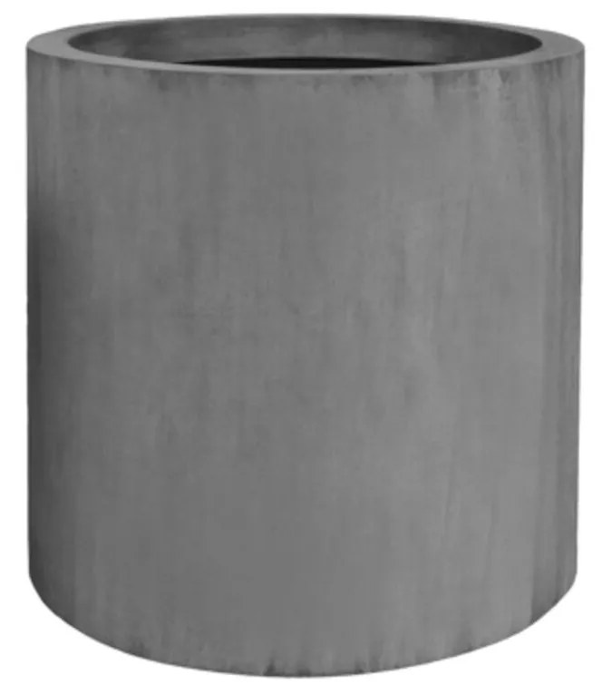 Pottery Pots Jumbo Max virágcserép, szürke színben, többféle méretben - PotteryPots méret: M - h 70 cm, ⌀ 70 cm