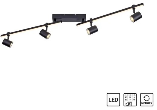 Paul Neuhaus 6525-18 - LED spotlámpa BARIK 4xGU10/4,5W/230V + LED/10W