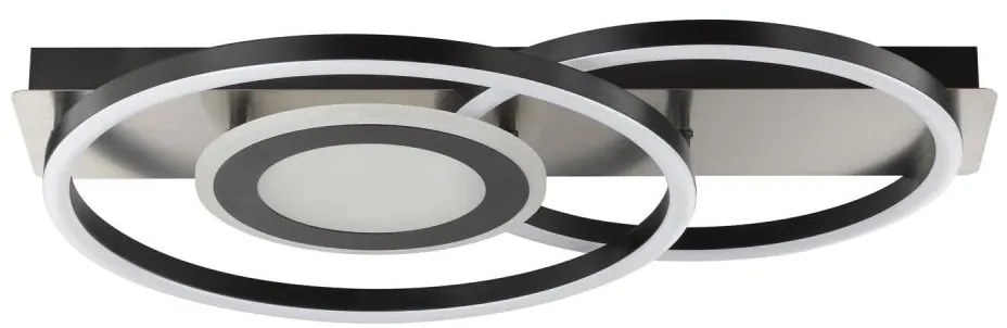 Brilliant - LED dimmelhető fekete mennyezeti lámpa MAUREEN LED/27W/230V