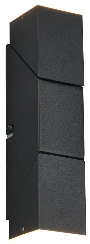 Matt fekete LED fali lámpa Raglan – Trio