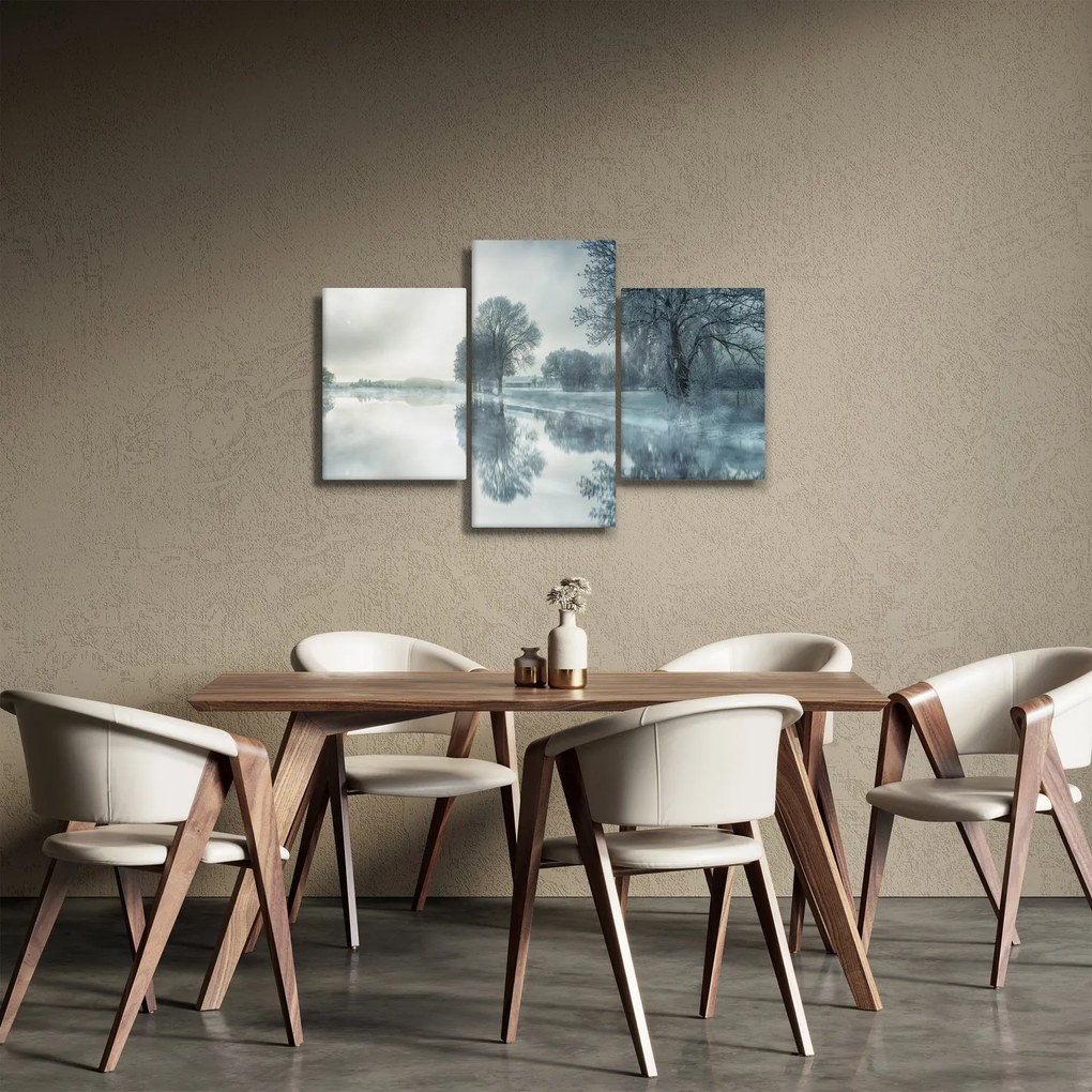 Téli természet képe (90x60 cm)