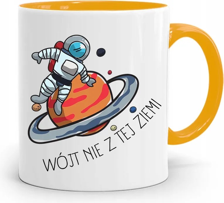 Bácsinak Sárga Ajándék Bácsinak Nem Ebből A Földből, fényképes nyomattal