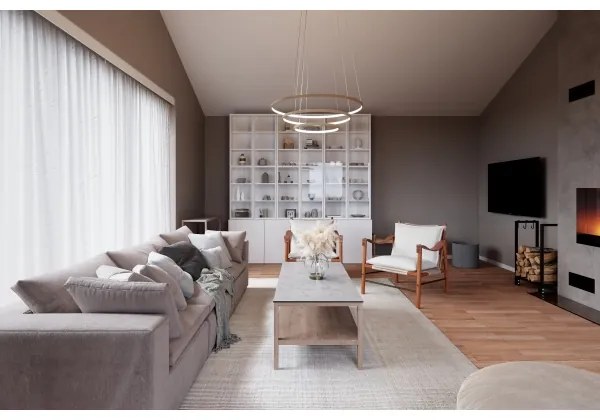 ByRydens 4202250-5507 - LED Csillár zsinóron TRIONE LED/45W/230V