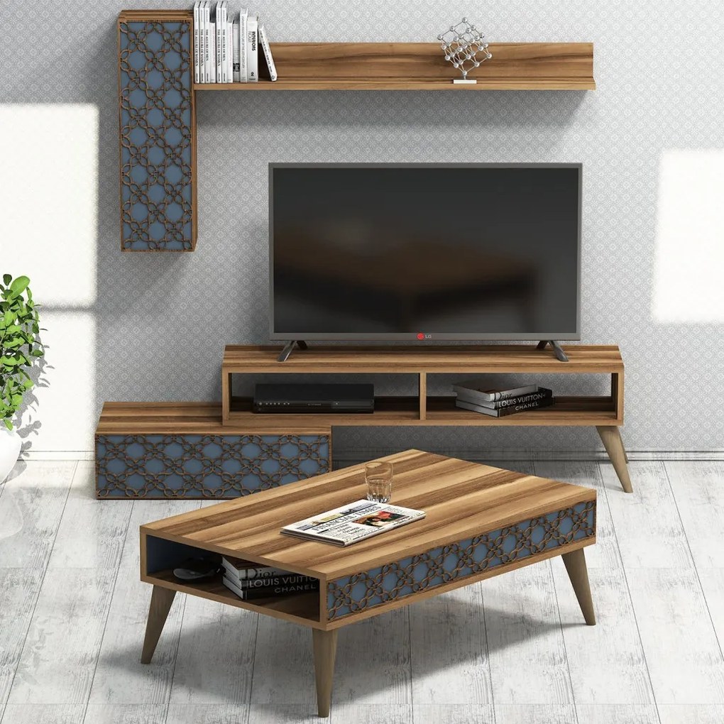 Planet nappali bútorszett, dió, 150 cm – TR845HCT5216
