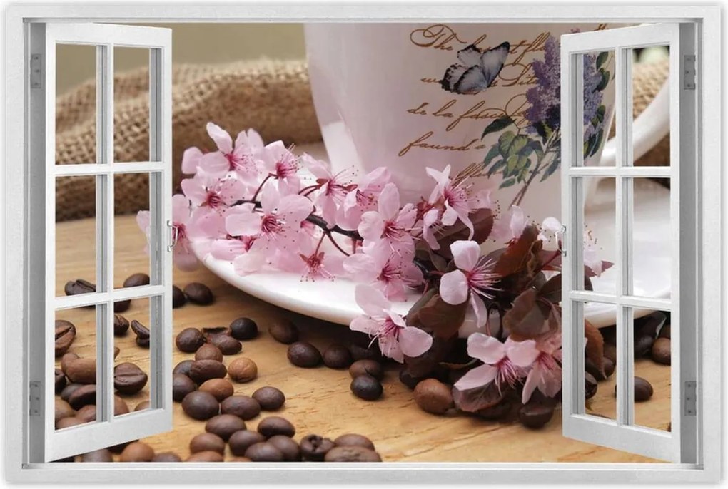 Poszterek 60x40 Cseresznyevirágos csésze