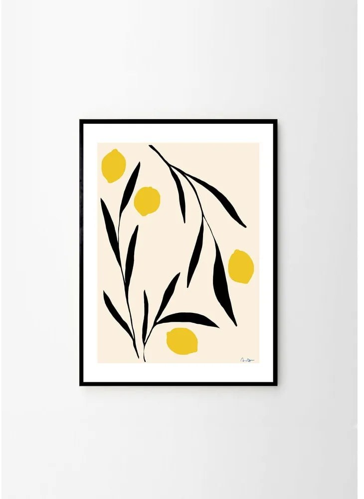 Poszter 30x40 cm Lemon – Anna Mörner – The Poster Club