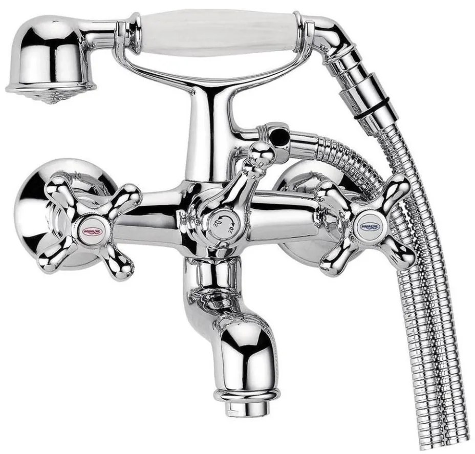 Aqualine - Fürdőkészlet VICTORIA fényezett króm