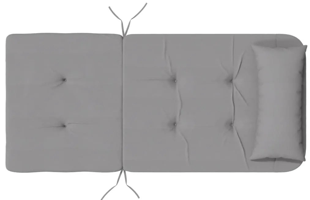 2 db szürke oxford-szövet Adirondack-székpárna