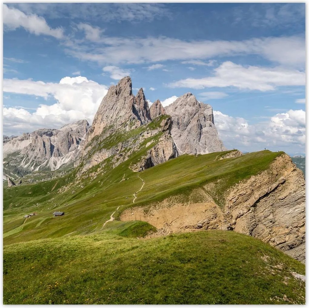 Poszterek 140x140 Egy nap a hegyekben Hegyek Kilátás