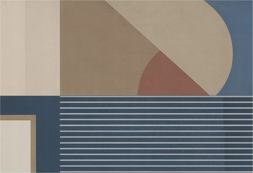 Fotótapéta Fali tapéta Hálószoba Nappali szoba Harmonikus geometria 152x104