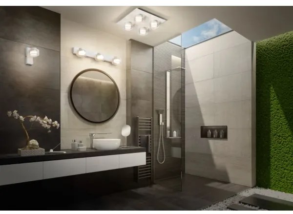 Osram - LED fürdőszobai fali lámpa ORBIS FLAME LED/5,5W/230V IP44 fehér