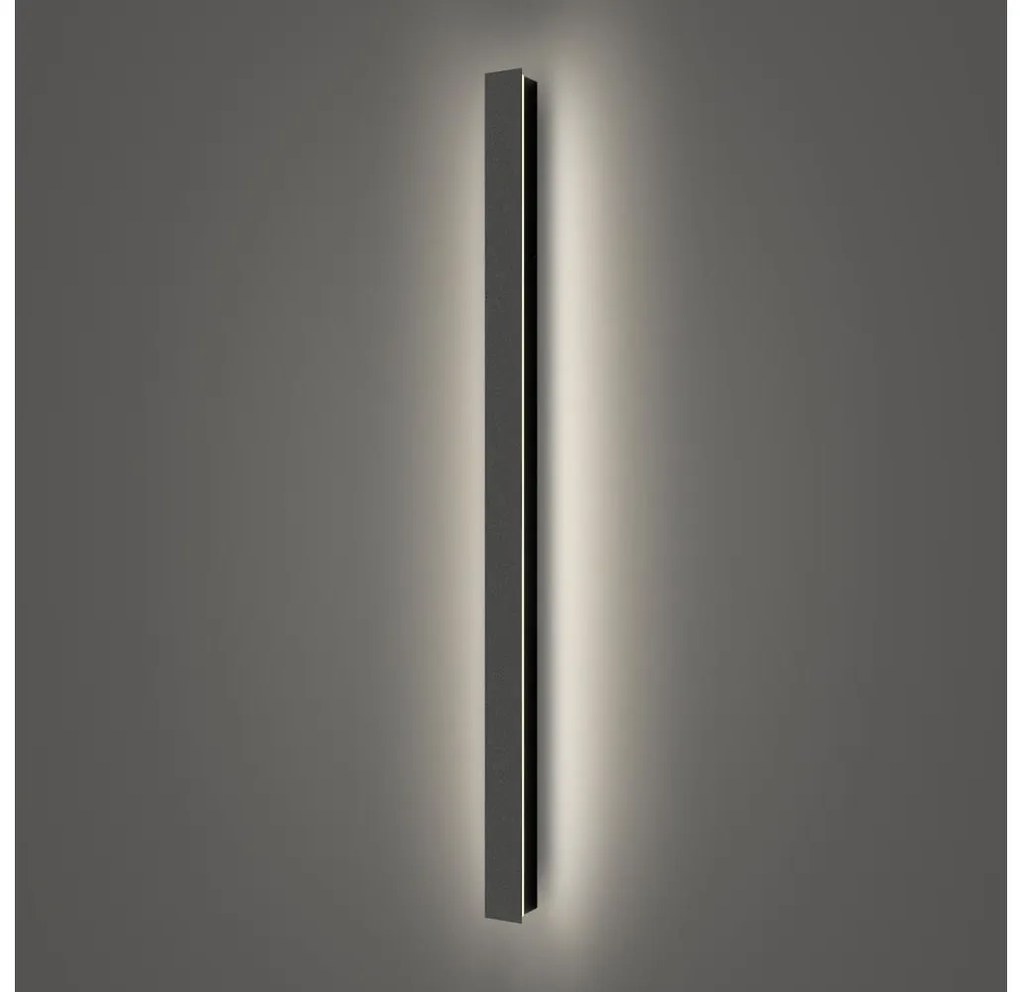 Brilagi - LED kültéri fali világítótest LINEAR LED/22W/230V 4000K IP65 fekete