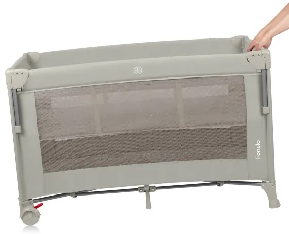 Lionelo - ELLEN 3 az 1-ben utazóágy, homokbézs