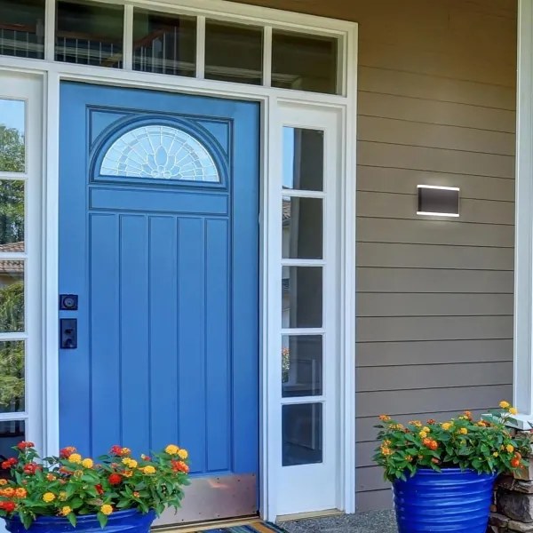 B.K. Licht 1184 kültéri fali lámpa 2xLED 3,5W 230V IP44 4000K