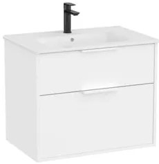 Fürdőszobai szekrény mosdóval Roca Optica 59x58x45,5 cm fehér matt OPT602ZBM