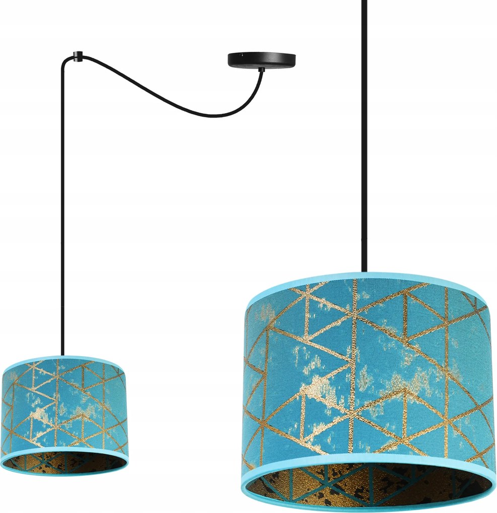 Mennyezeti Lámpa Lógó Csillár Szimpla Lámpabúra Pók Arany Minta