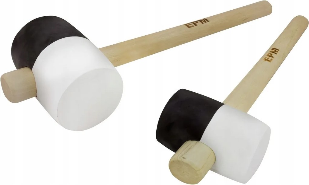 Gumikalapács fekete-fehér Epm 900 g E-420-4290
