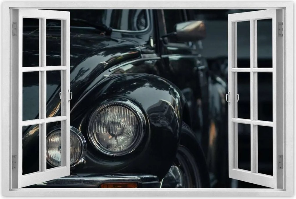 Poszterek 90x60 Fekete púpos felújítás