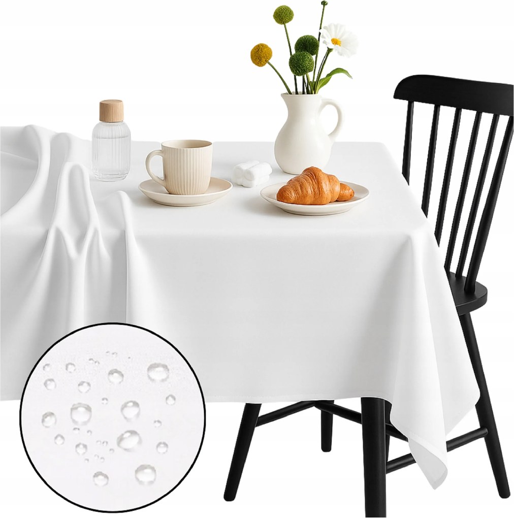 Foltálló Abrosz Sima Matt Univerzális 120x200 Fehér Kész Elegáns