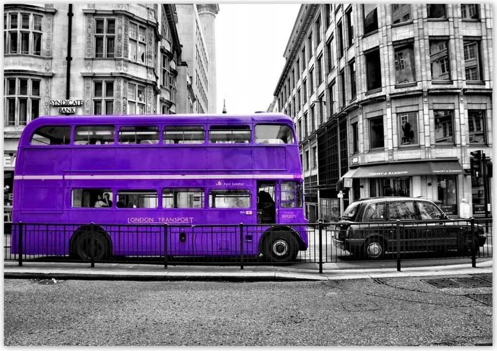 Poszterek 100x70 London busz