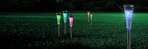 Globo 33079-5 - SET 5x Solar Lámpa RGB-LED/0,06W/3,2V