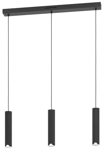 Eglo 901124 - LED RGBW Dimmelhető csillár zsinóron BALAMORTA-Z 3xLED/3,7W/230V