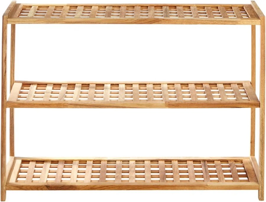 Natúr színű diófa cipőtartó – Premier Housewares