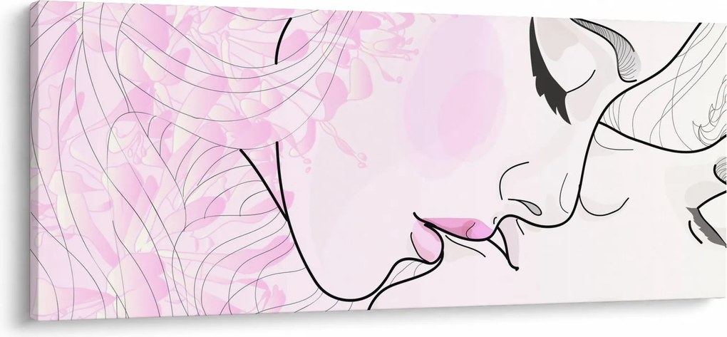 Kép - csók (120x50 cm)