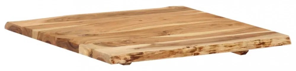 tömör akácfa asztallap 58 x (50-60) x 2,5 cm
