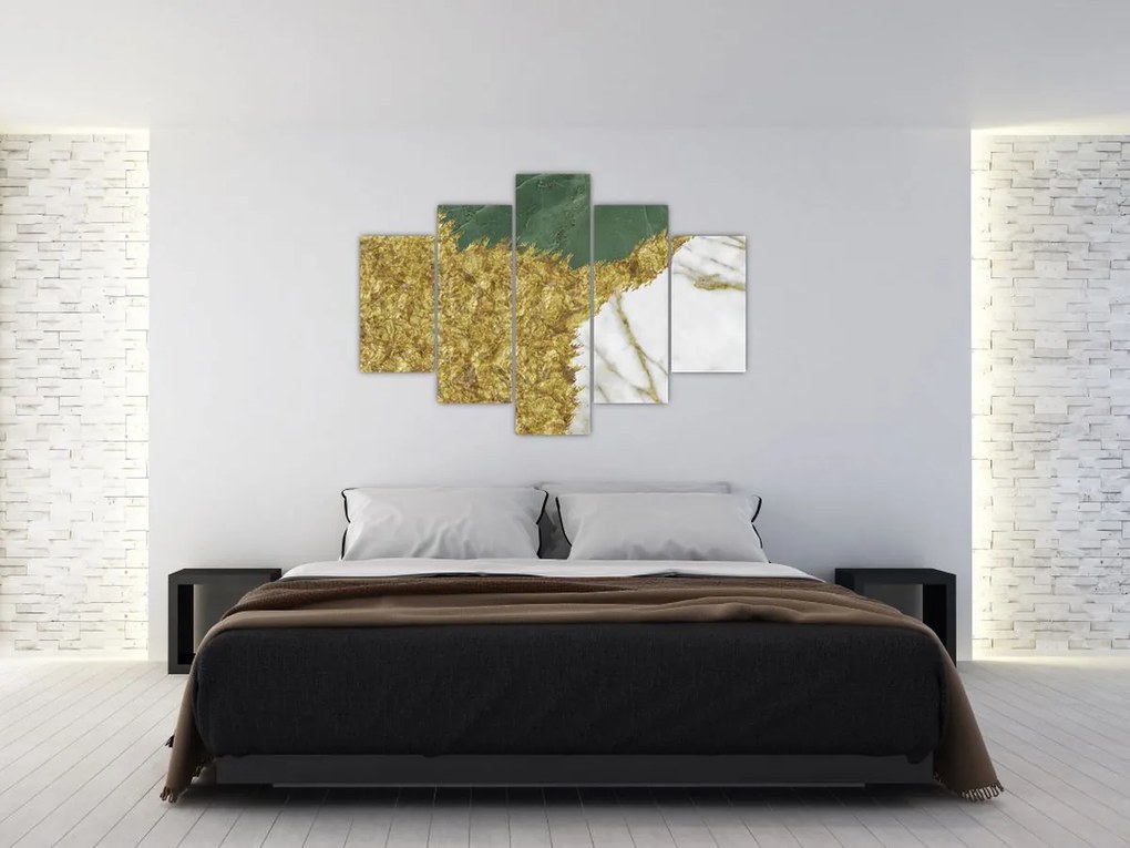 Kép - Zöld márvány N⁰2 (150x105 cm)