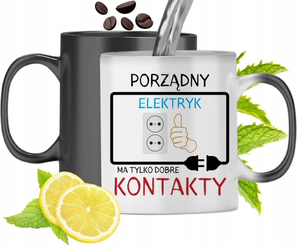 Mágikus Bögre Villanyszerelőknek Színváltós Nyomtatott Fényképpel