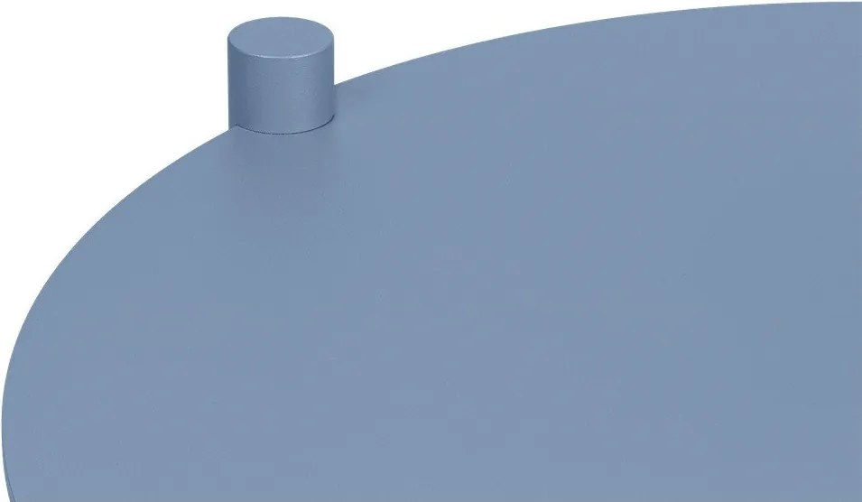 Acél kerek tárolóasztal 41x40 cm Ande – noo.ma