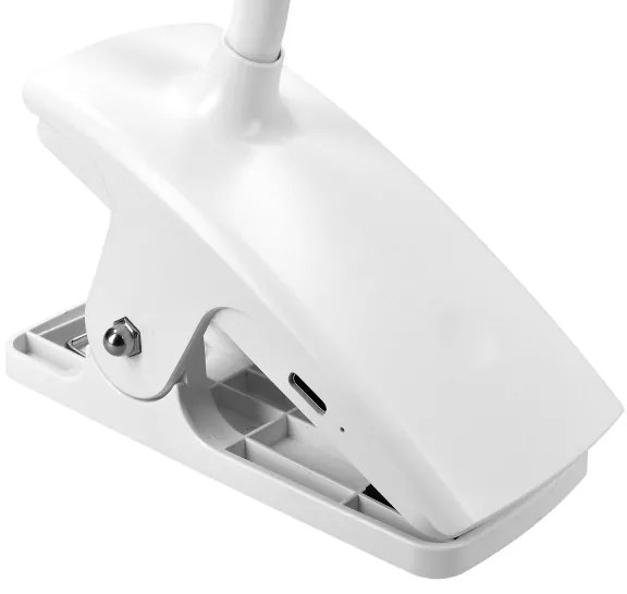 Solight WO3001-W- LED Dimmelhető flexibilis lámpa klipsszel LED/2W/5V 3000/4000/6500K fehér