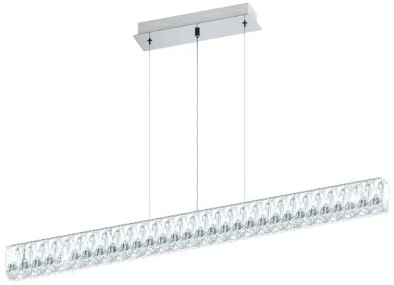 Eglo 95543 - Kristály csillár kábelen TELLUGIO-S LED/36W/230V 3000K