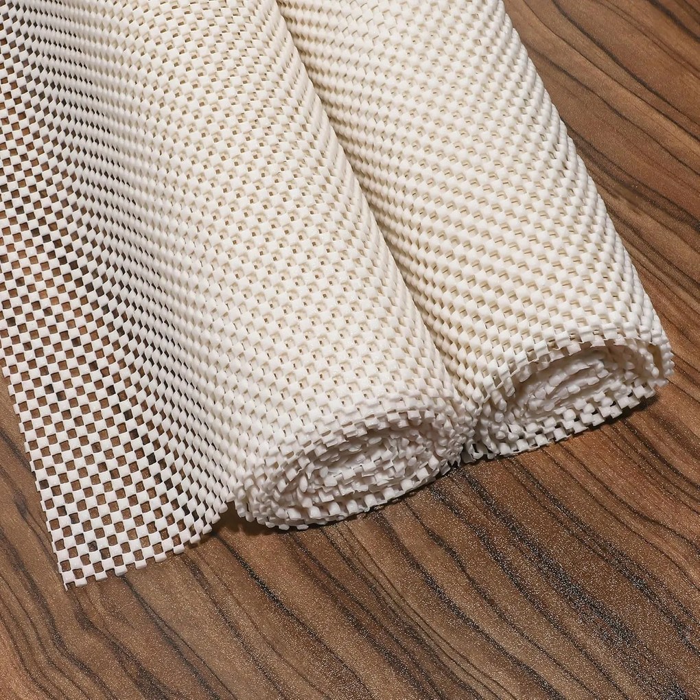 Csúszásgátló szőnyeg univerzális 2 db Fehér 90 x 150