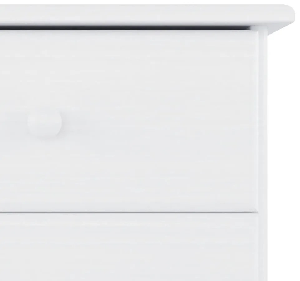 ALTA tömör fenyőfa TV-szekrény 77x35x73 cm