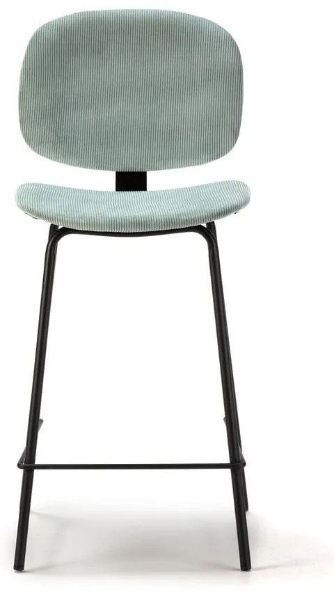 Világoskék bárszék szett 2 db-os (ülésmagasság 66 cm) Arus – Marckeric