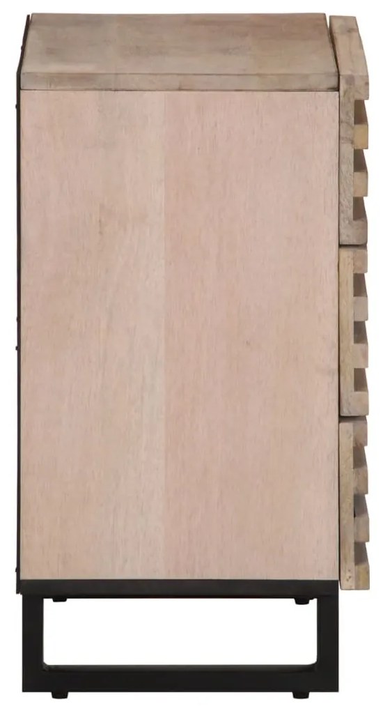 tömör mangófa éjjeliszekrény 50 x 34 x 62 cm