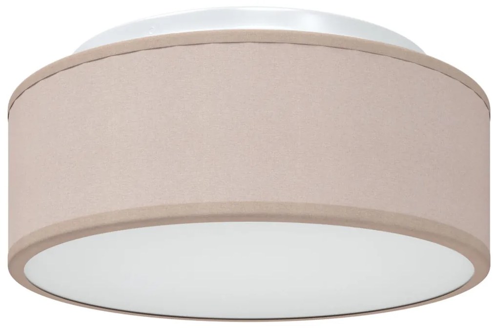 Mennyezeti Lámpák Beépített Taupe 30 cm Szövet E27